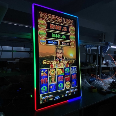 55 Inch IR 3M RS232 Mega Link Dragon Link Slot Gaming Machines Touch Screen Monitor Factory Low Price For Sale